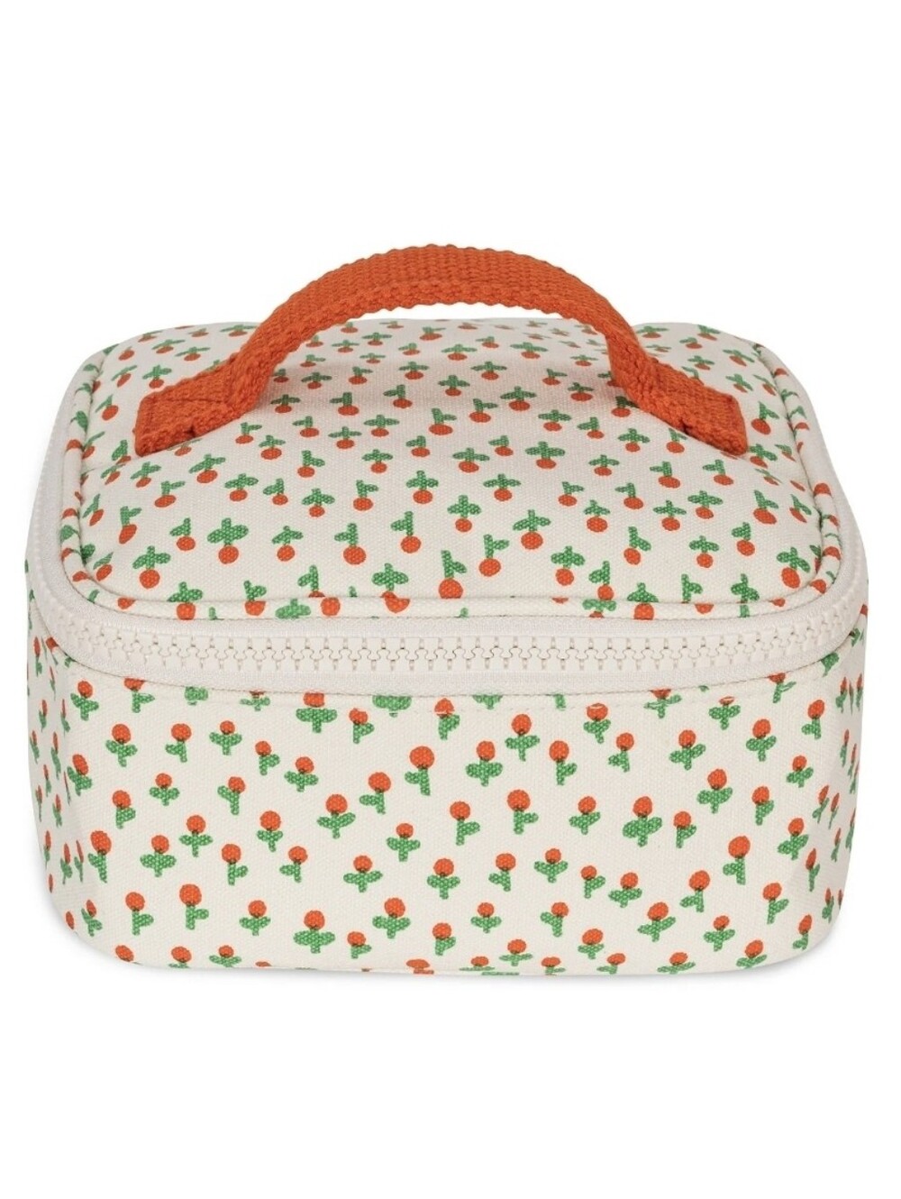 NWT - Fluf Mini Zip Cube Tiny Roses